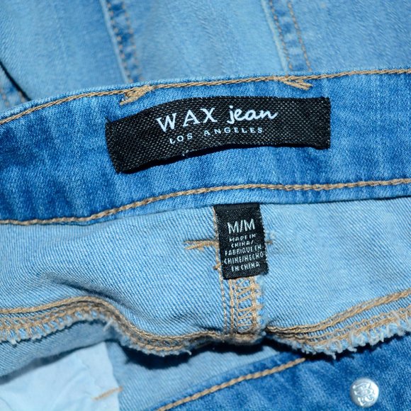 WAX JEAN DENIM SKIRT - Picture 3 of 5